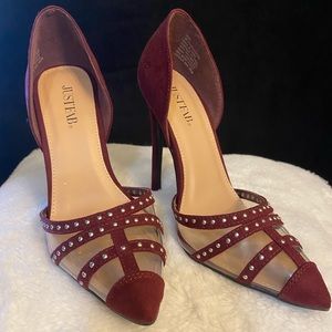 Burgundy Pumps